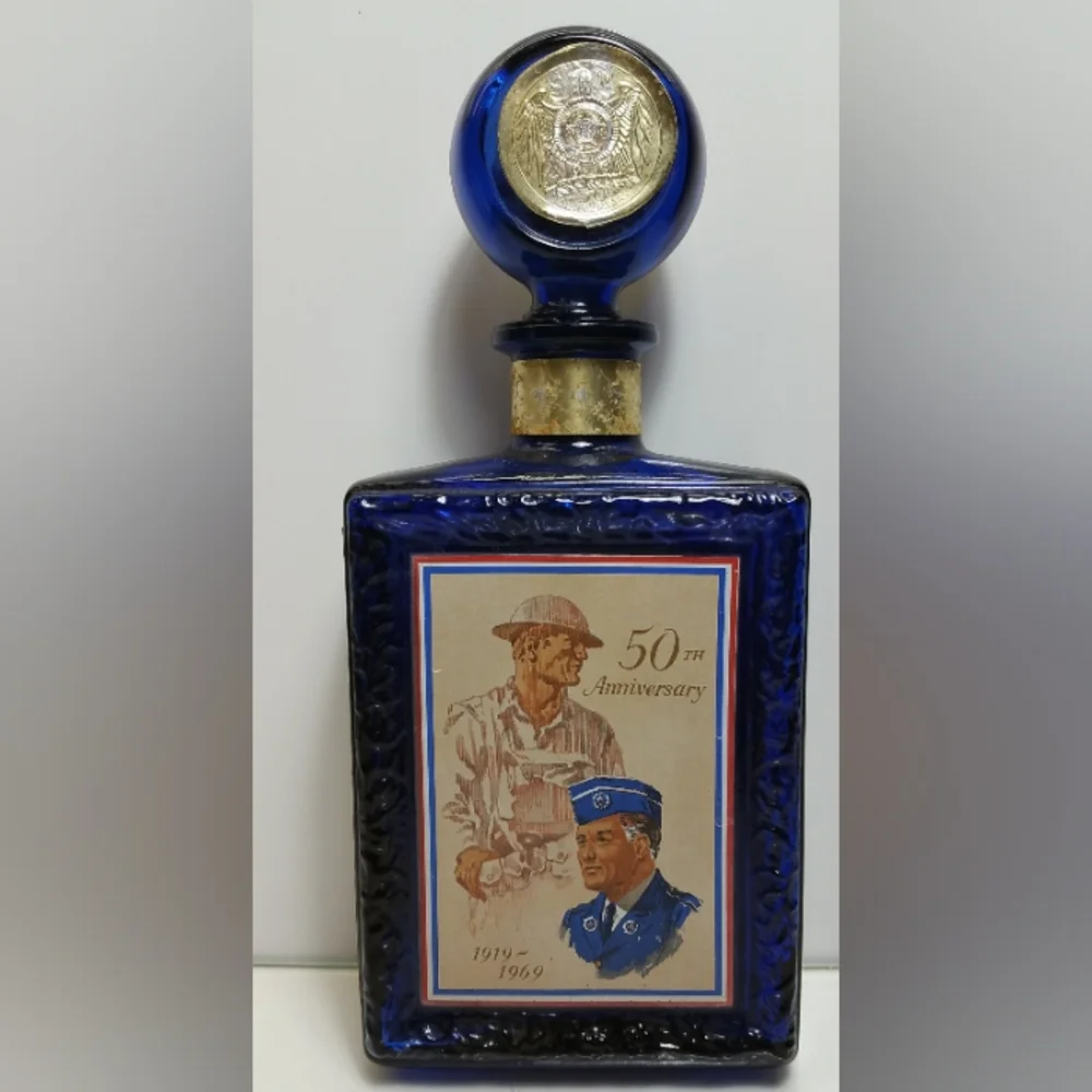 J. W. Dant American Legion Commemorative Whiskey Decanter